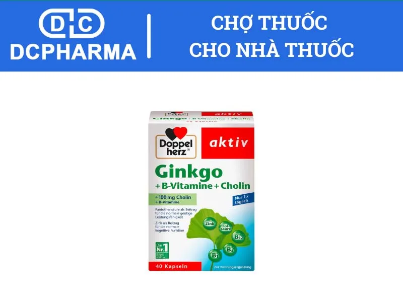 Thuốc bổ não của Đức Doppelherz Aktiv Ginkgo