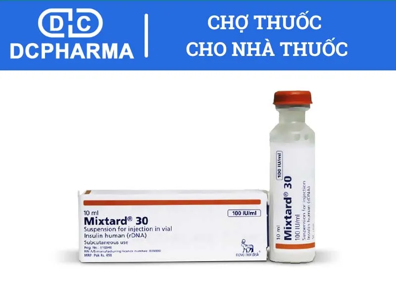 Thuốc tiêm tiểu đường Mixtard