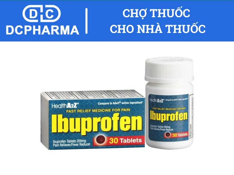 Thuốc giảm đau hạ sốt Ibuprofen