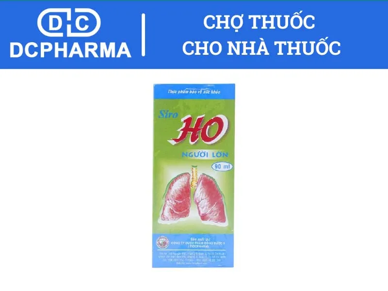 Siro ho cho người lớn Fidofar 90Ml