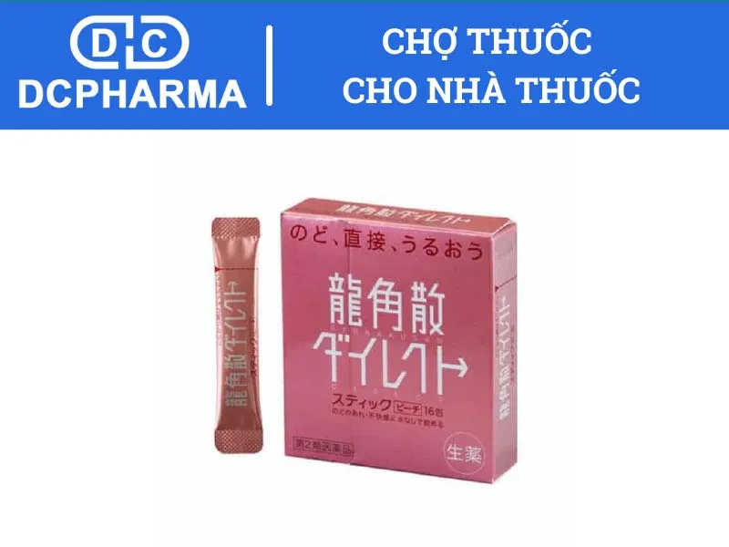 Thuốc trị ho người lớn Ryukakusan Direct của Nhật