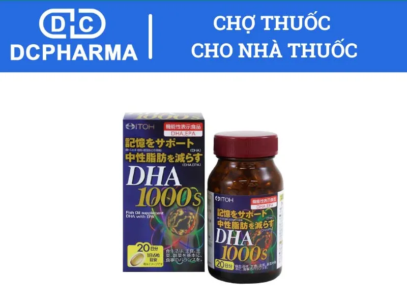 Thuốc bổ não Nhật Bản DHA & EPA ITOH