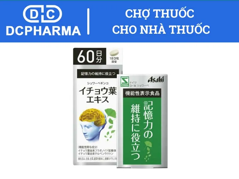 Thực phẩm chức năng bổ não Asahi