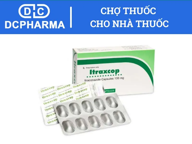 Thuốc trị nấm đường uống Itraxcop