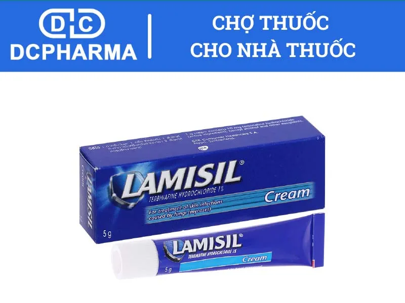 Thuốc bôi Lamisil Cream trị nấm da