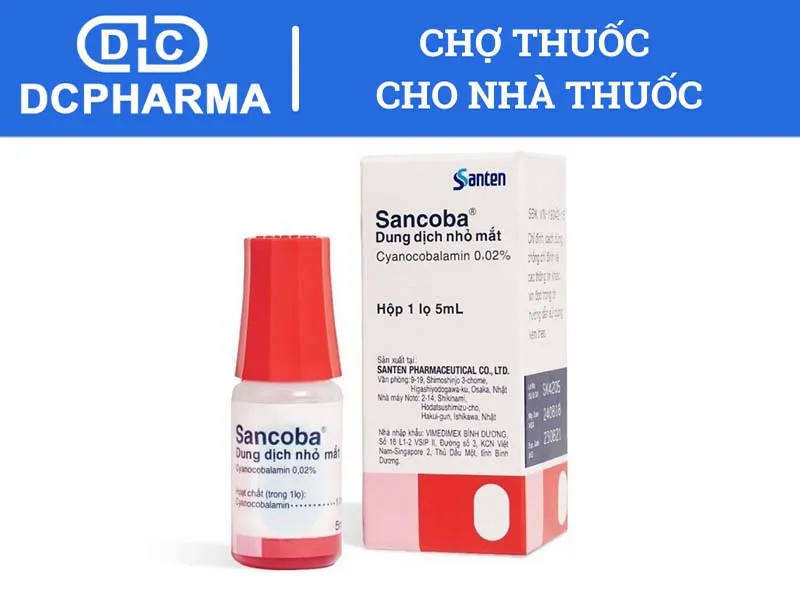 Thuốc nhỏ mắt dành cho bà bầu Sancoba