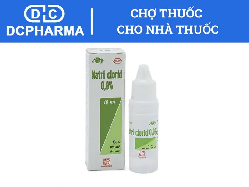 Thuốc nhỏ mắt cho bà bầu Natri Clorid