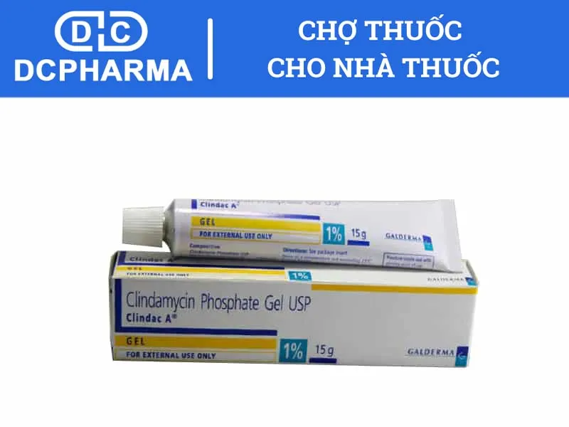 Thuốc trị mụn ở mông Clindamycin 1%