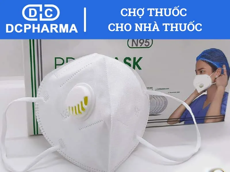 khẩu trang n95 có van thở Pro Mask