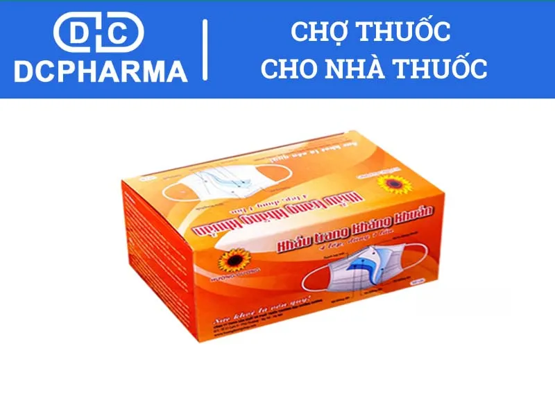 khẩu trang y tế 4 lớp hướng dương màu đen