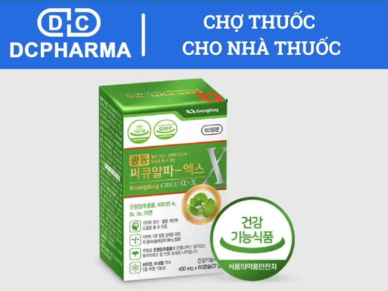 Thuốc bổ não Hàn Quốc KwangDong