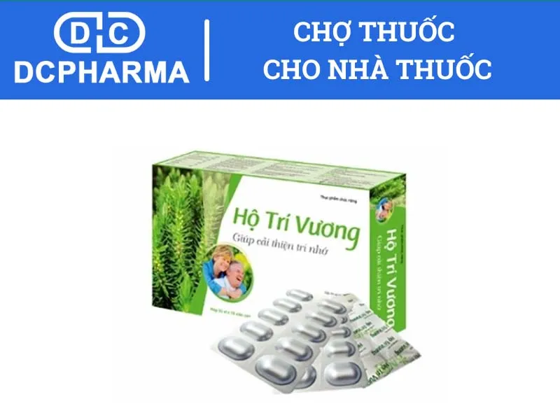 Thuốc bổ não Việt Nam Hộ Trí Vương