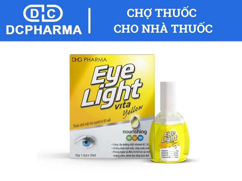 Thuốc nhỏ mắt EyeLight vita yellow