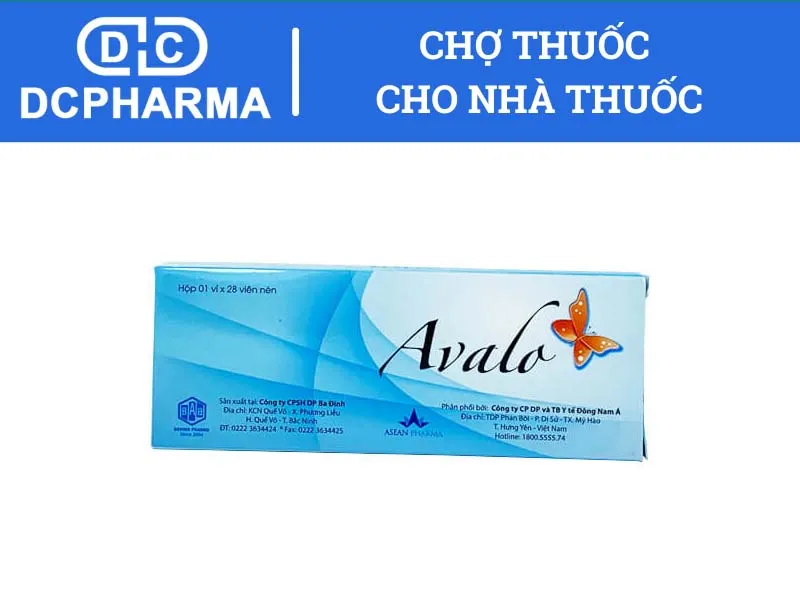 Giá thuốc tránh thai hàng ngày Avalo 28 viên