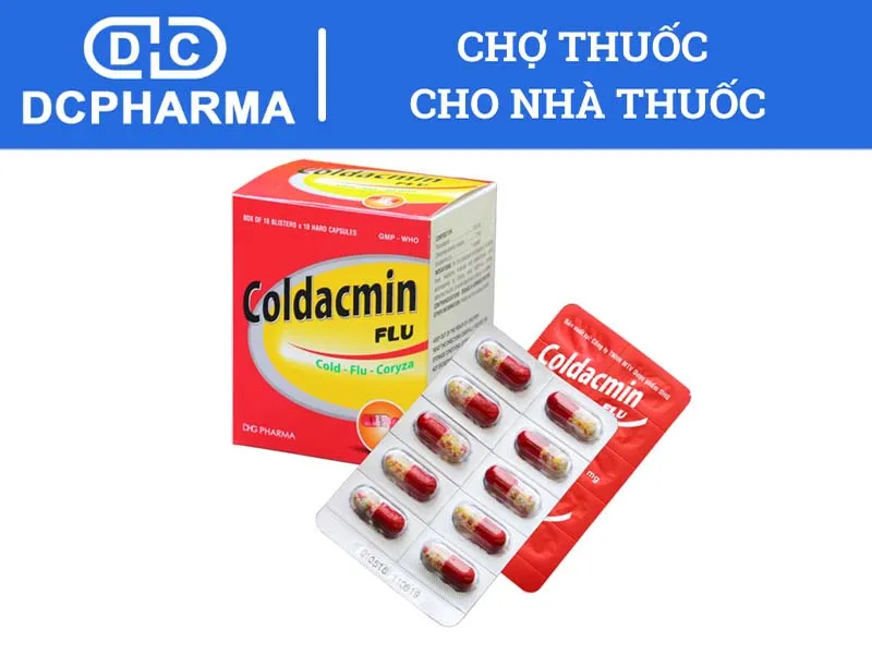 Thuốc trị sổ mũi Coldacmin Flu