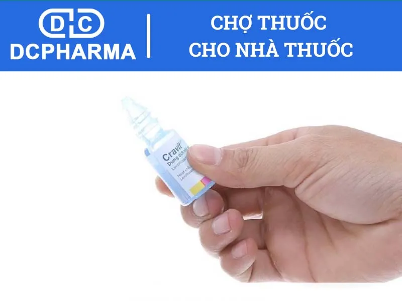 Cách sử dụng thuốc nhỏ mắt Cravit