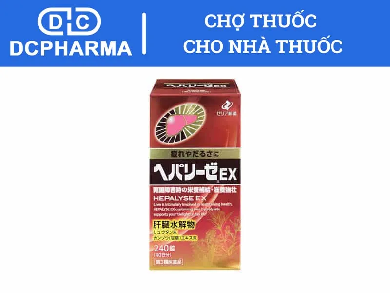 Thuốc trị nóng gan của Nhật - Hepalyse