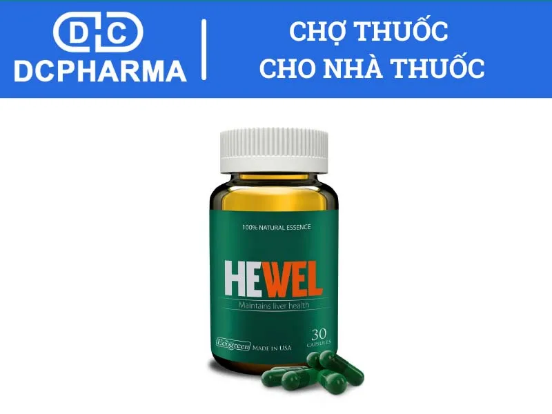 Hewel  - Thuốc giải độc gan Mỹ