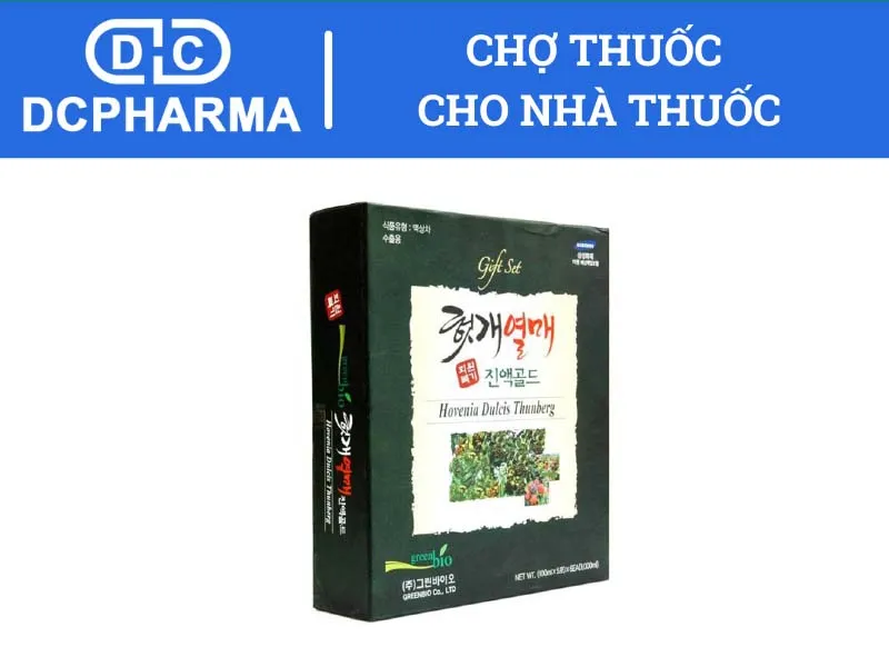 Gift Set Hovenia Dulcis Thunberg - thuốc thải độc gan Hàn Quốc