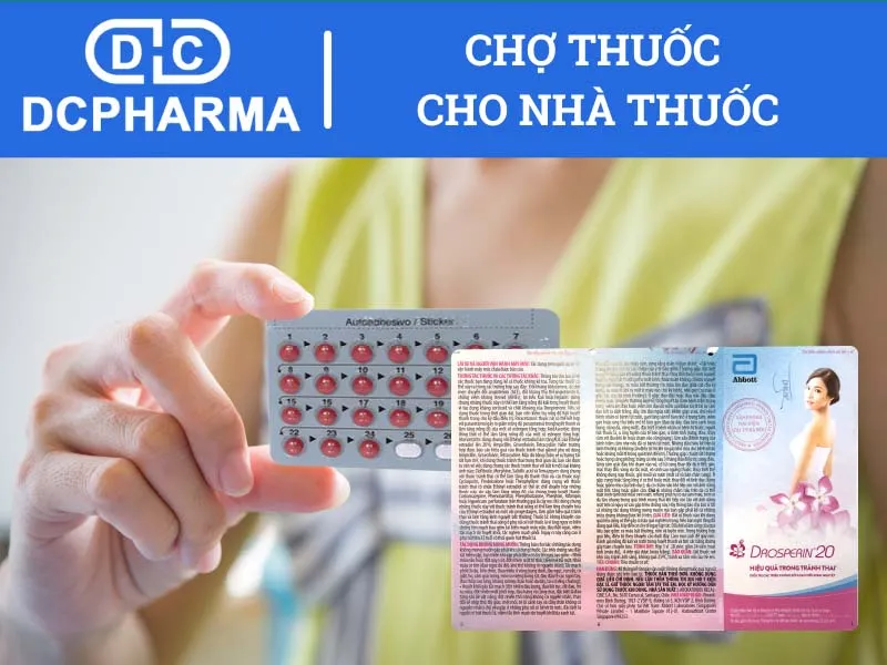 Cách dùng thuốc tránh thai hàng ngày Drosperin