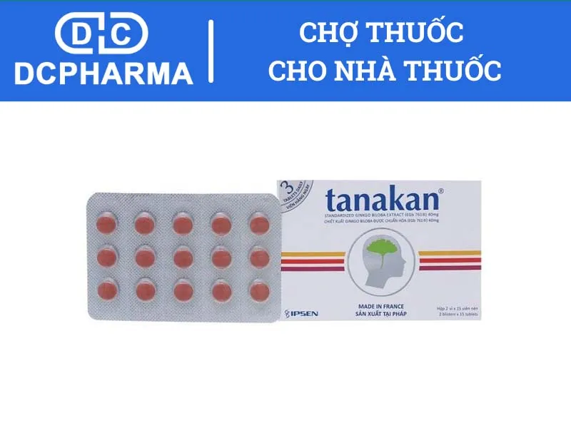 Cách bảo quản Tanakan Ginkgo biloba 40mg