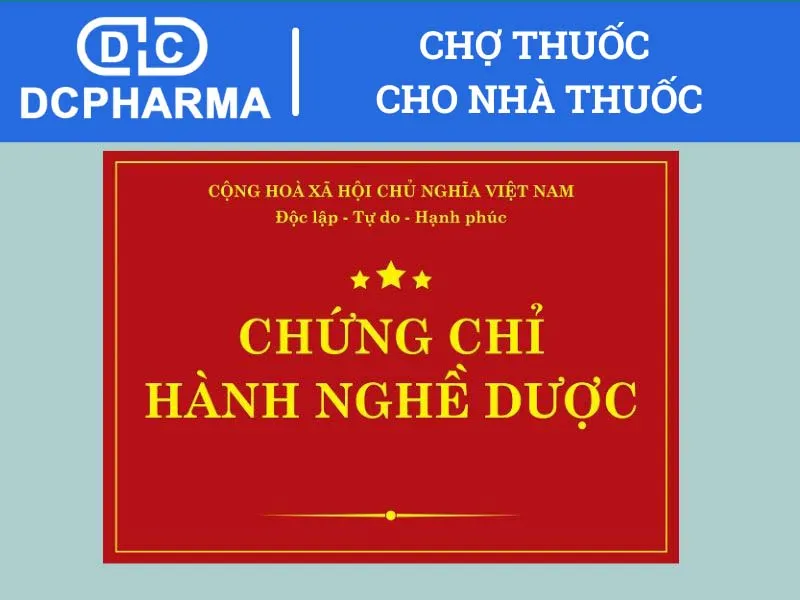 thủ tục xin cấp chứng chỉ hành nghề dược