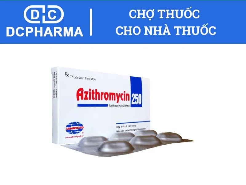 Thuốc Azithromycin 250mg