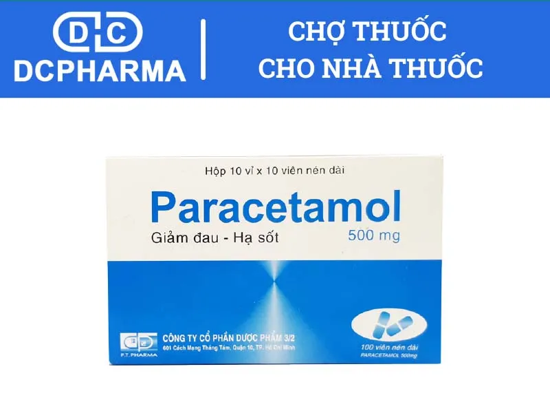 thuoc giam dau paracetamol cong dung cach dung va tac dung phu 6756a80f70837