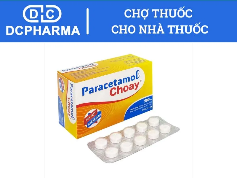 Một số dạng thuốc Paracetamol