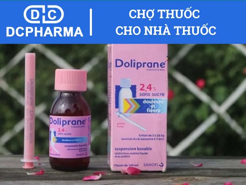 Tính năng nổi bật của thuốc hạ sốt Doliprane 2.4%