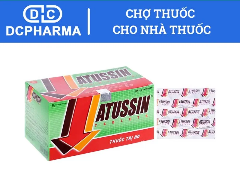 Giá thuốc Atussin bao nhiêu?