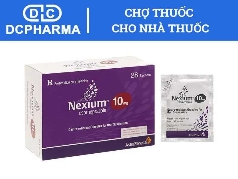 Thuốc dạ dày Nexium hàm lượng 10mg