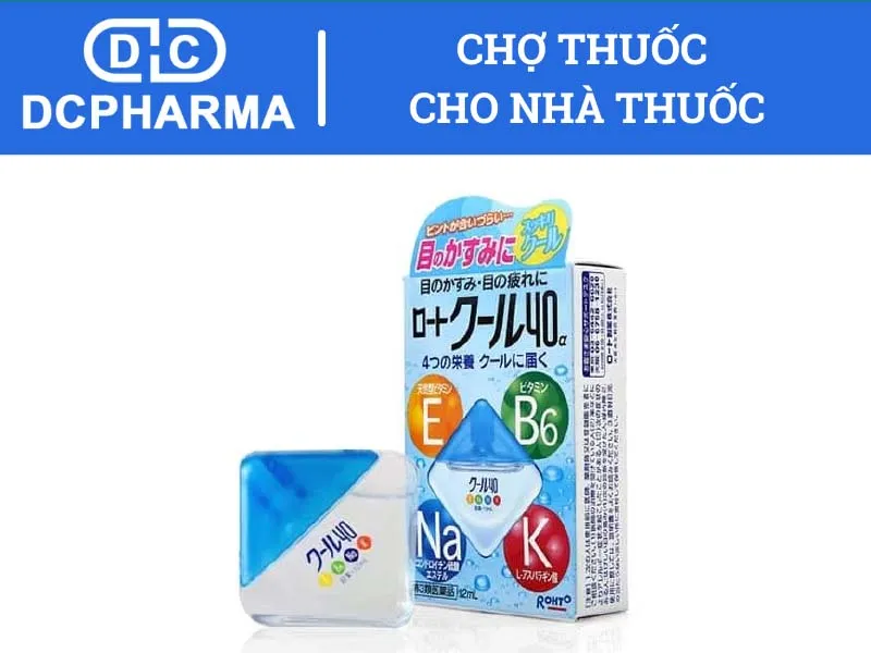 Thuốc nhỏ mắt Rohto Vita 40 