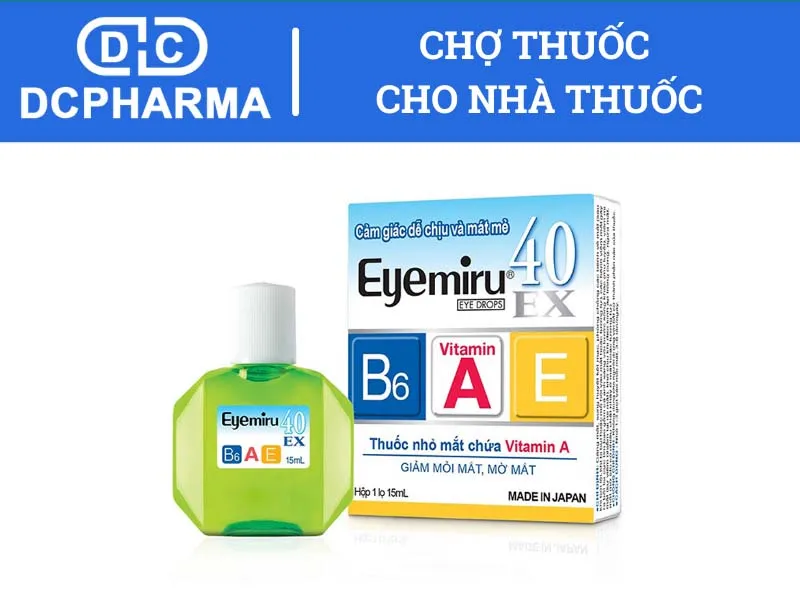 Thuốc nhỏ mắt Eyemiru 40EX giá bao nhiêu?