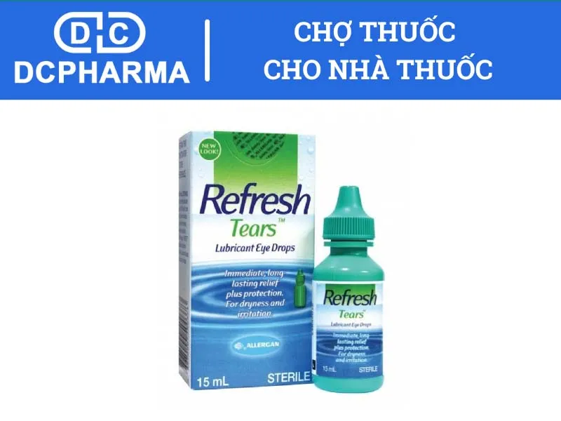 Thuốc nhỏ mắt nhân tạo Refresh Tears