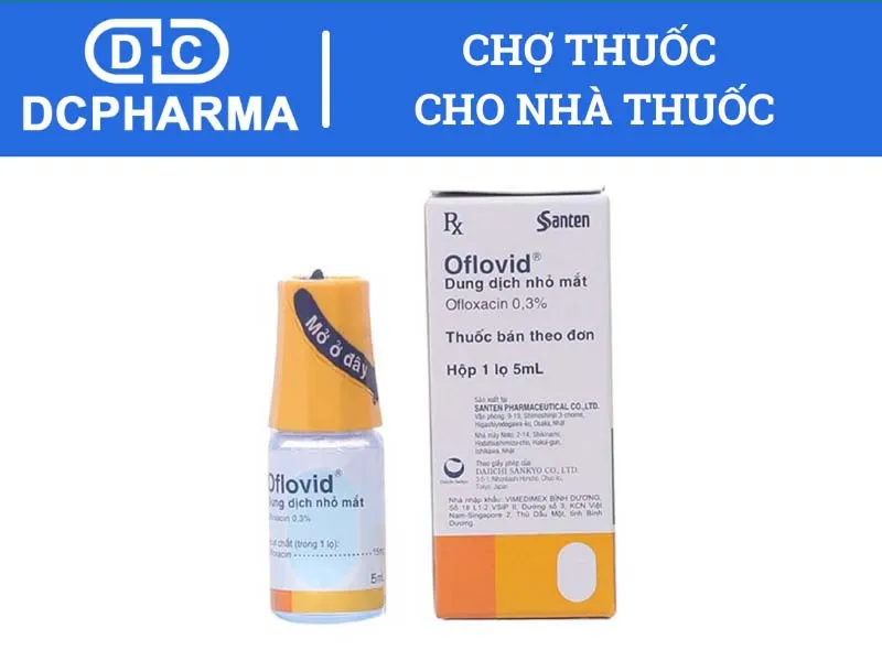 thuốc nhỏ mắt oflovid giá bao nhiêu