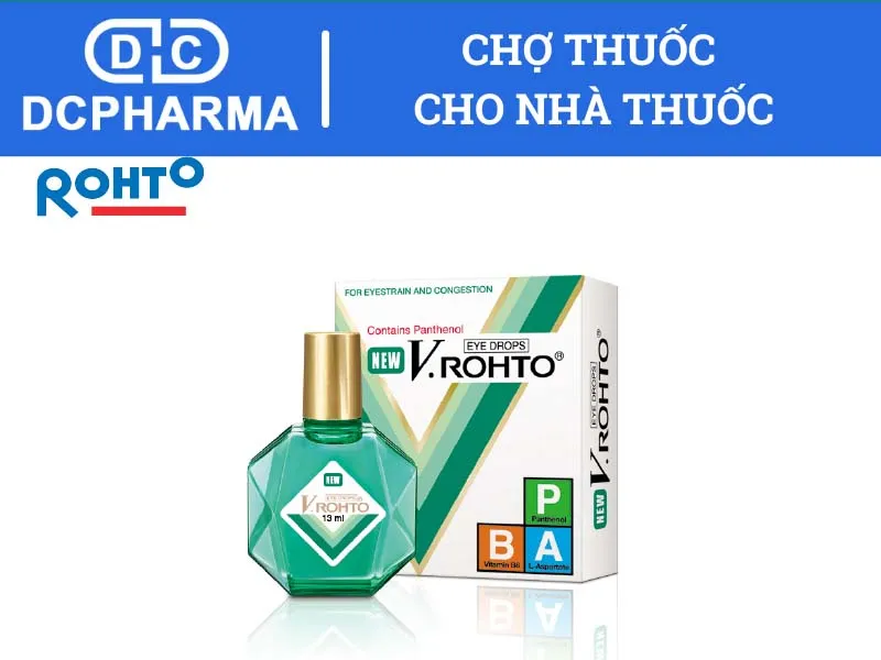 Thuốc nhỏ mắt New V Rohto