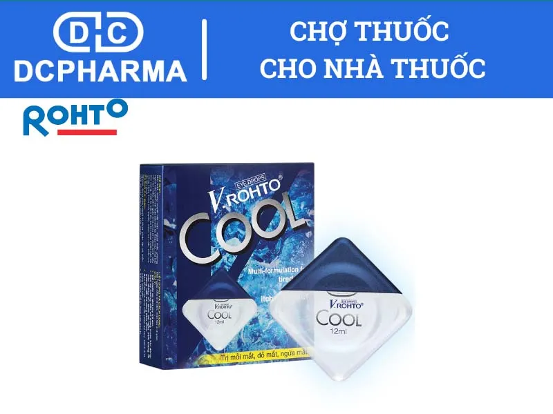 Thuốc nhỏ mắt V Rohto Cool