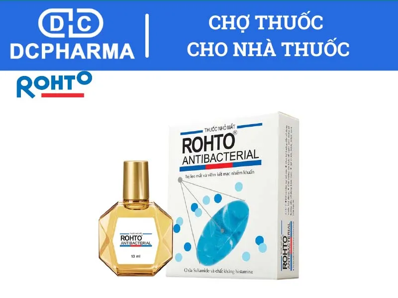 Thuốc nhỏ mắt V Rohto Antibacterial