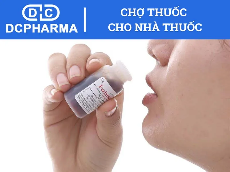 thuốc sắt ferlatum uống trước hay sau ăn