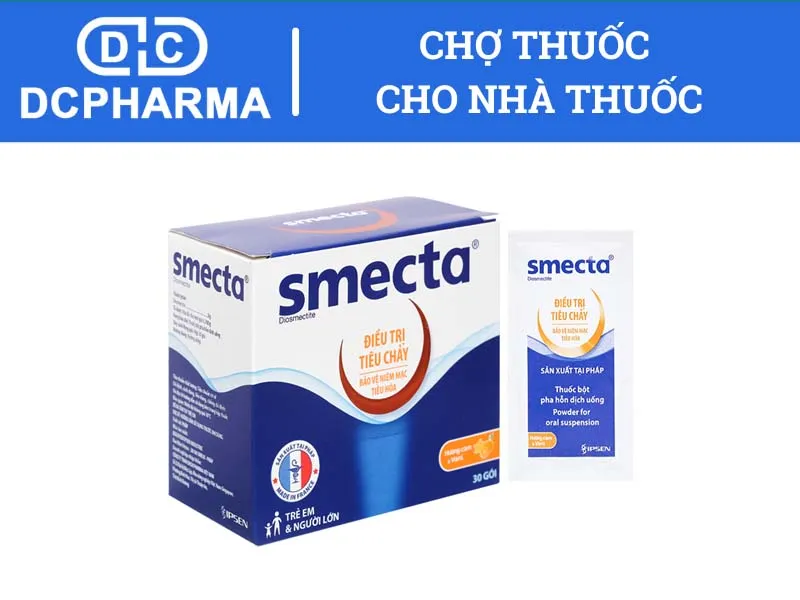 Cơ chế hoạt động và hàm lượng của thuốc Smecta