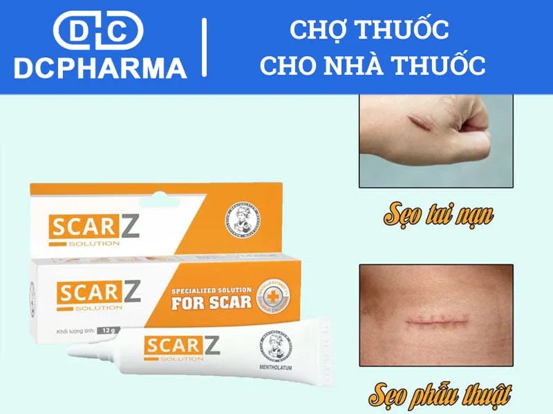 Công dụng của thuốc trị sẹo Scarz