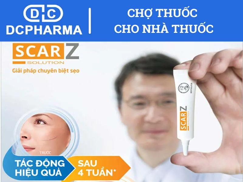 Cách sử dụng thuốc trị sẹo Scarz để