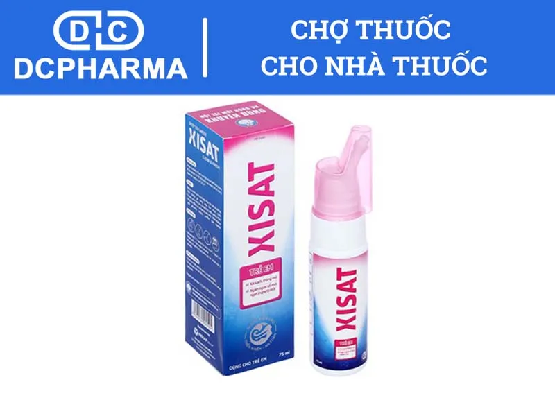 thuốc xịt mũi Xisat trẻ em