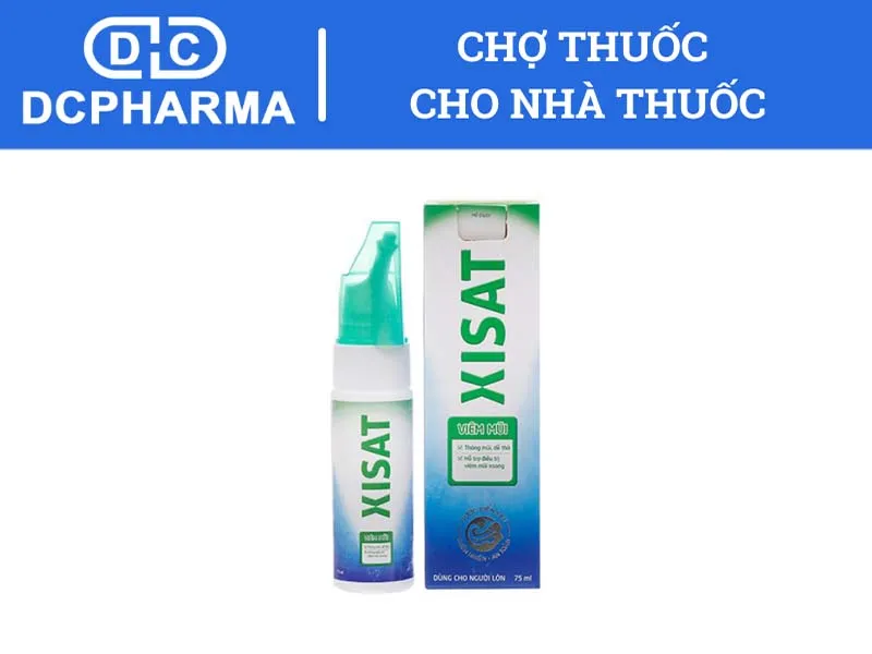 thuốc xịt mũi Xisat Viêm Mũi