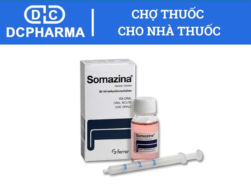 Thuốc bổ não dạng tiêm Somazina