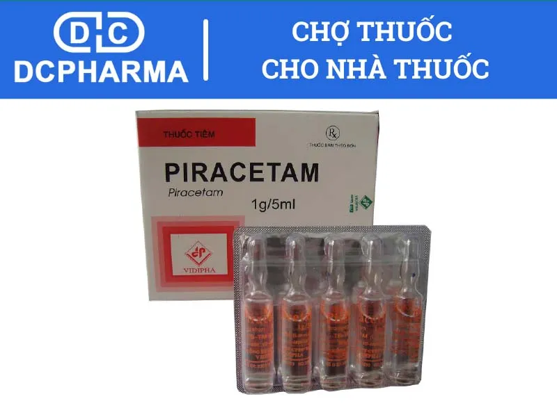 Thuốc tiêm bổ não Piracetam