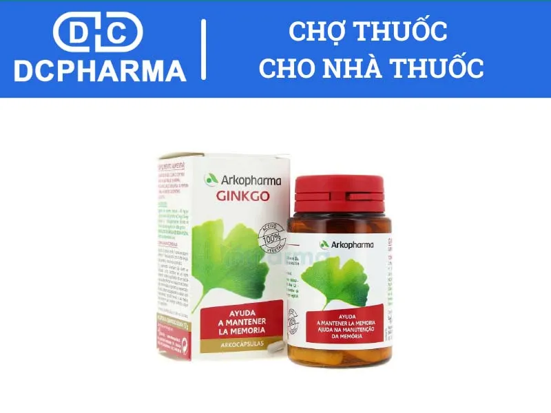 Viên uống bổ não Ginkgo Arkopharma của Pháp