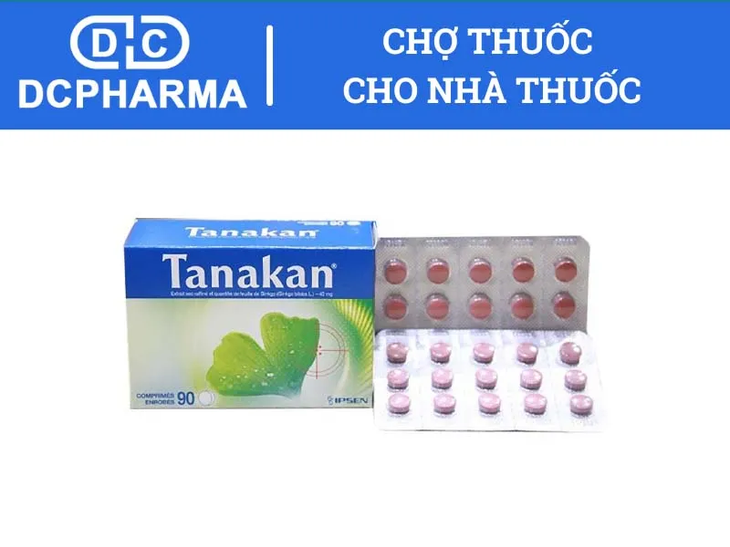 Thuốc bổ não của Pháp Tanakan 90 viên