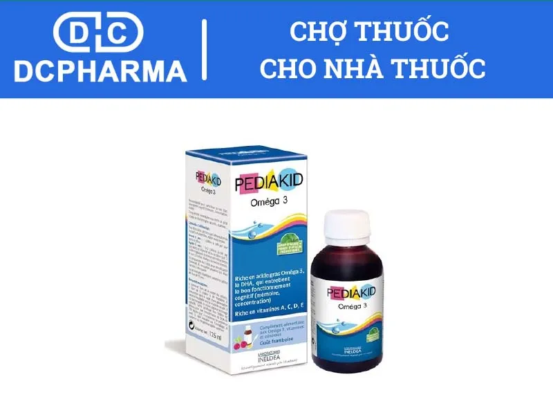 Thuốc bổ não Úc Pediakid Omega 3